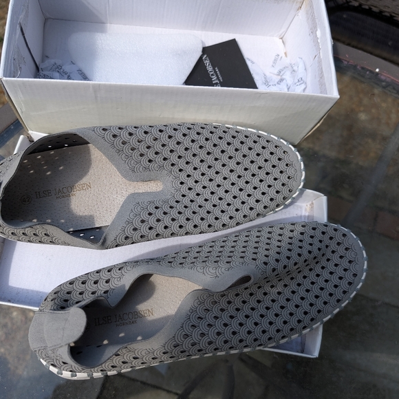 Ilse Jacobsen Womens Tulip Gray Slip-on Sneakers, Travel Shoes Size 11 - Picture 6 of 6